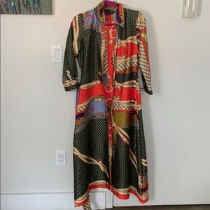 Zara Instagram Famous Scarf Dress !
